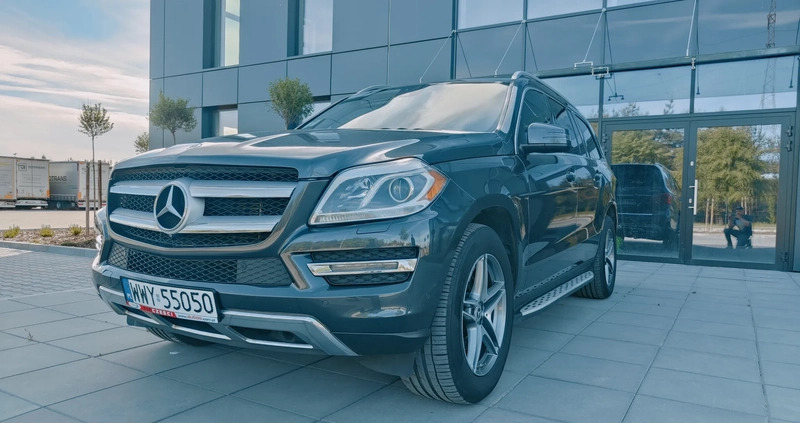 Mercedes-Benz GL cena 122000 przebieg: 139000, rok produkcji 2014 z Wyszków małe 781